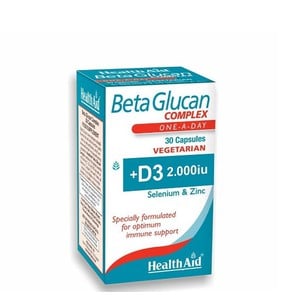 Health Aid Beta Glucan Complex για Ενίσχυση Ανοσοπ