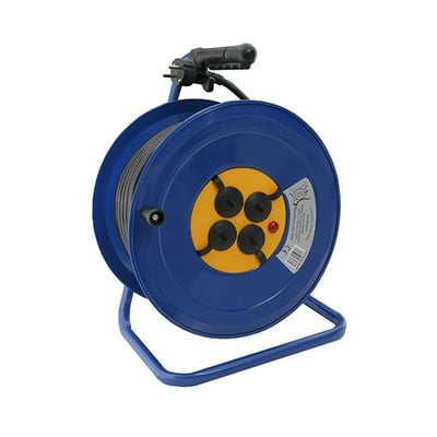 Extension Cord With Metal Cable Reel 30M 3Χ2,5mm² 