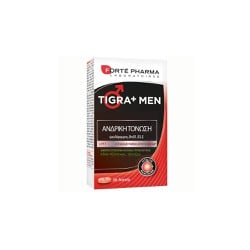 Forte Pharma Tigra Men Συμπλήρωμα Διατροφής Για Την Βελτίωση Των Σεξουαλικών Επιδόσεων 28 κάψουλες 