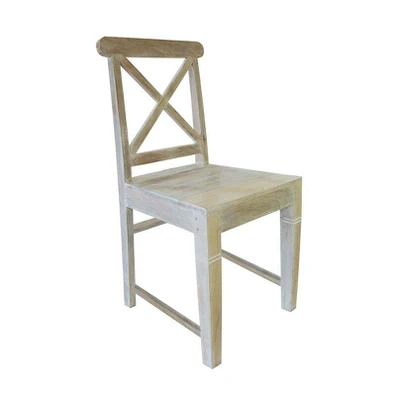 Maison Kika Καρέκλα Dining Ξύλo Mango - Antique Άσ