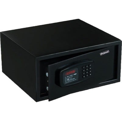 Electronic Safe Motorized 20X42X37cm Black