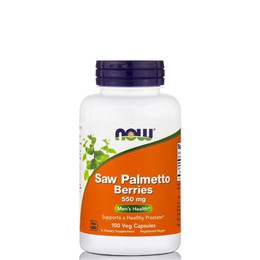 Now Saw Palmetto Berries 550 mg, 100caps