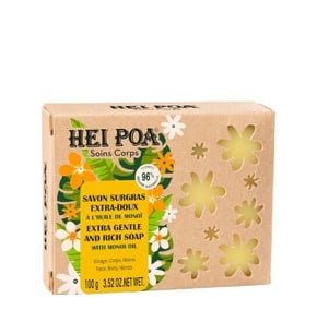 Hei Poa Extra Gentle & Rich Soap Monoi Oil, 100gr