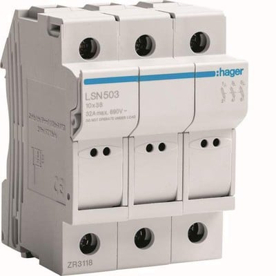 Fuse Holder L38 3P